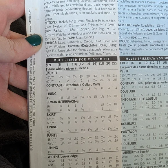 Butterick Pattern - Picture 3 of 4